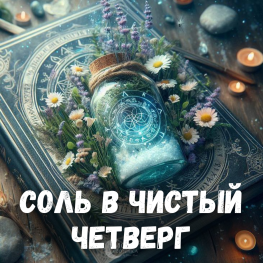 СОЛЬ В ЧИСТЫЙ ЧЕТВЕРГ, методичка