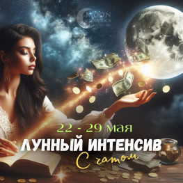 ЛУННЫЙ ИНТЕНСИВ 22-29 мая 2025, с чатом