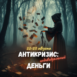 АНТИКРИЗИС 37: ДЕНЬГИ, индивидуальный