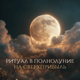 РИТУАЛ В ПОЛНОЛУНИЕ на сверхприбыль